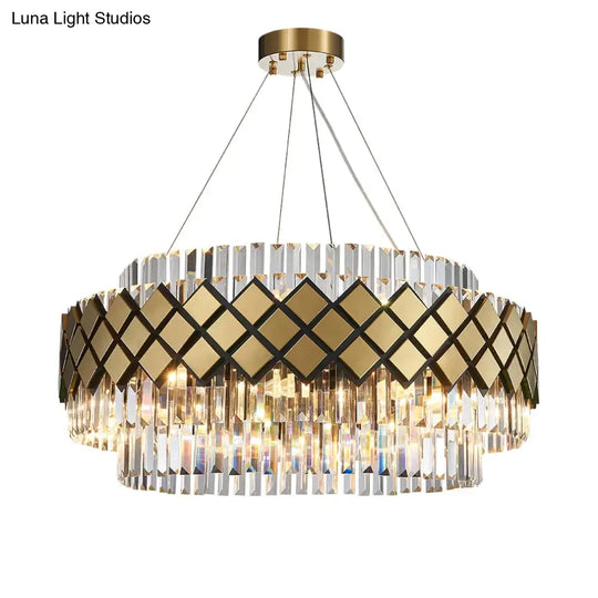 Neva - Designer Crystal Led Chandelier For Dinning Room Living Room