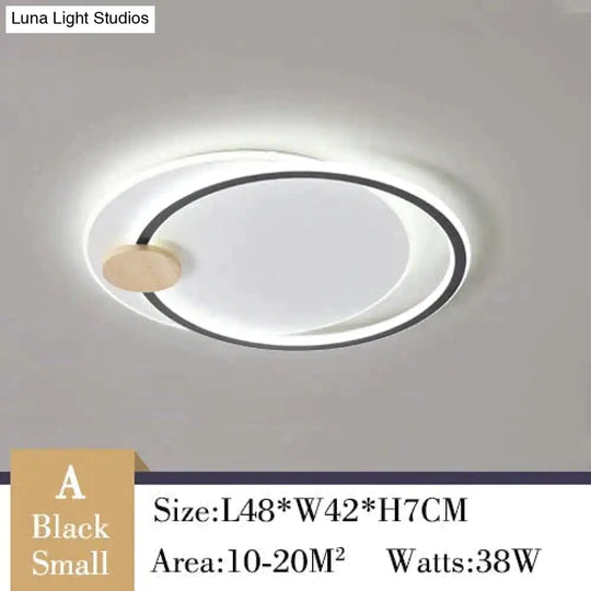 New Arrival Led Ceiling Lamp Post-Modern Light For Minimalist Nordic Creative Art Book Room