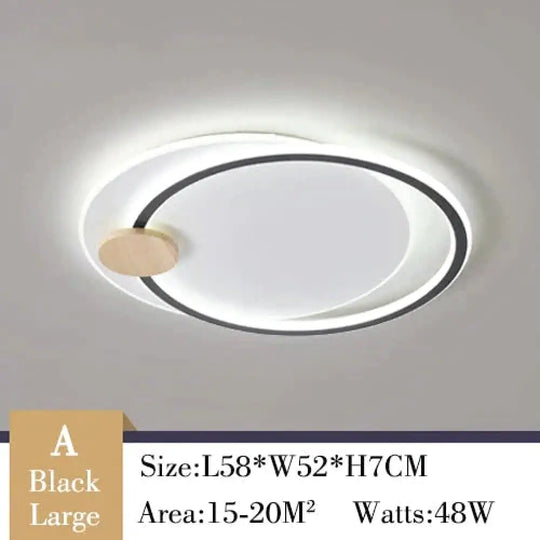 New Arrival Led Ceiling Lamp Post-Modern Light For Minimalist Nordic Creative Art Book Room