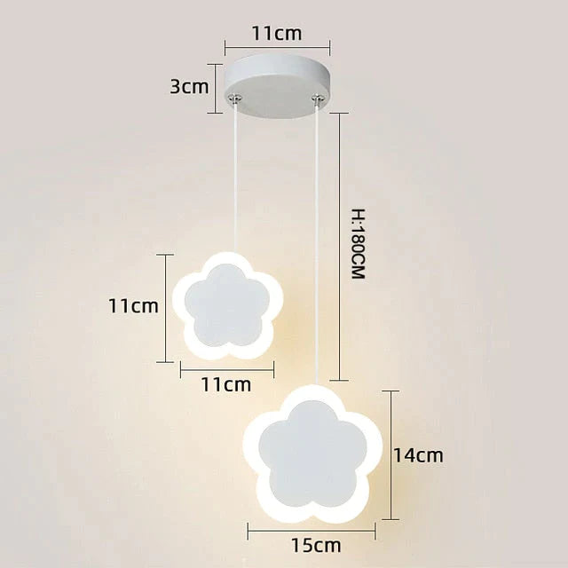 New Arrival Pendant Lights Modern Led Lamp For Bedside Dining Room Bar White Or Black Color Fixtures