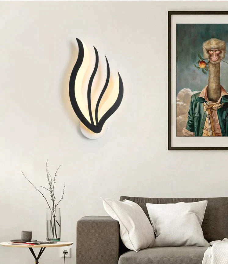 New Ceiling Lamp Modern Simple Acrylic Living Room 1 Head / Black White Light