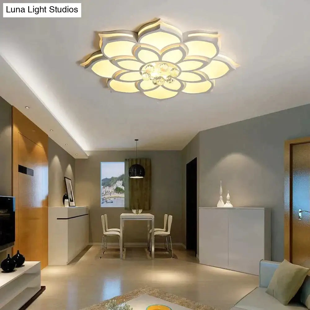 New Creative Rings Modern Led Ceiling Light For Living Room Bedroom Study Home Indoor Fixture