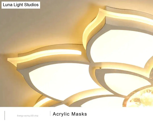 New Creative Rings Modern Led Ceiling Light For Living Room Bedroom Study Home Indoor Fixture