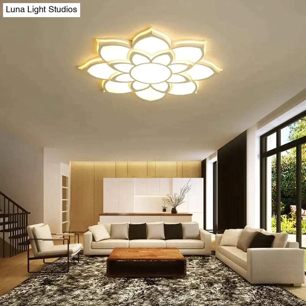 New Creative Rings Modern Led Ceiling Light For Living Room Bedroom Study Home Indoor Fixture