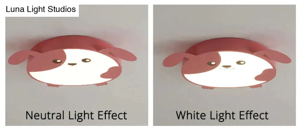 New Design Led Ceiling Light Baby Room Child Cutie Cat Shape With Remote Control Lamp Lighting