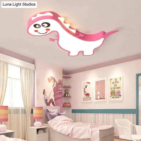 New Dinasour Modern Led Ceiling Lights Lamp For Child Bedroom Study Room Babyroom Remote Control