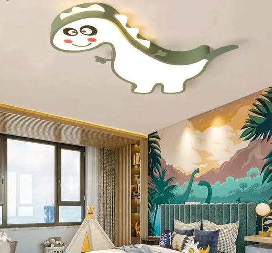 New Dinasour Modern Led Ceiling Lights Lamp For Child Bedroom Study Room Babyroom Remote Control