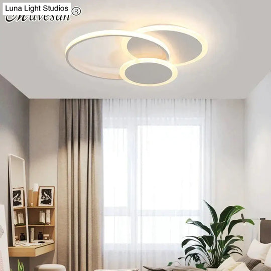 New Led Ceiling Lights Living Room Bedroom Round Square Lighting Fixtures Dimmable Modern Dome