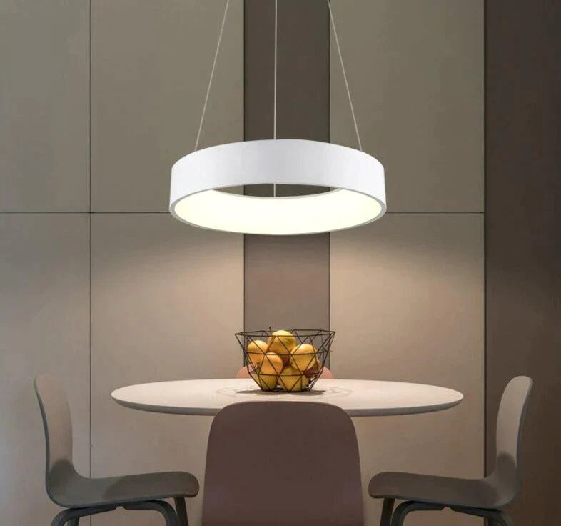 New LED Simple Pendant Lights Lamp For Living Room  Lustre Pendant Lights 3 Round Shape Pendant Ceiling Fixtures