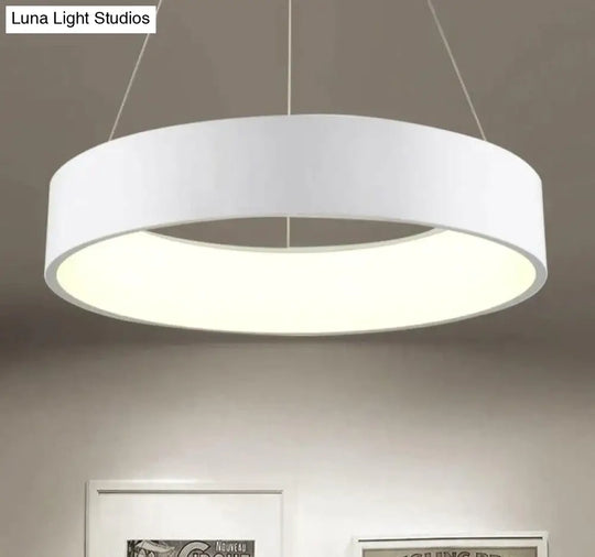 New Led Simple Pendant Lights Lamp For Living Room Lustre 3 Round Shape Ceiling Fixtures