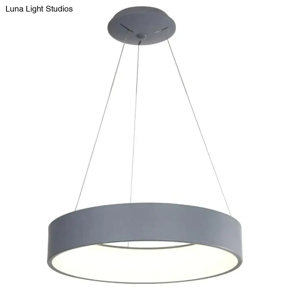 New Led Simple Pendant Lights Lamp For Living Room Lustre 3 Round Shape Ceiling Fixtures