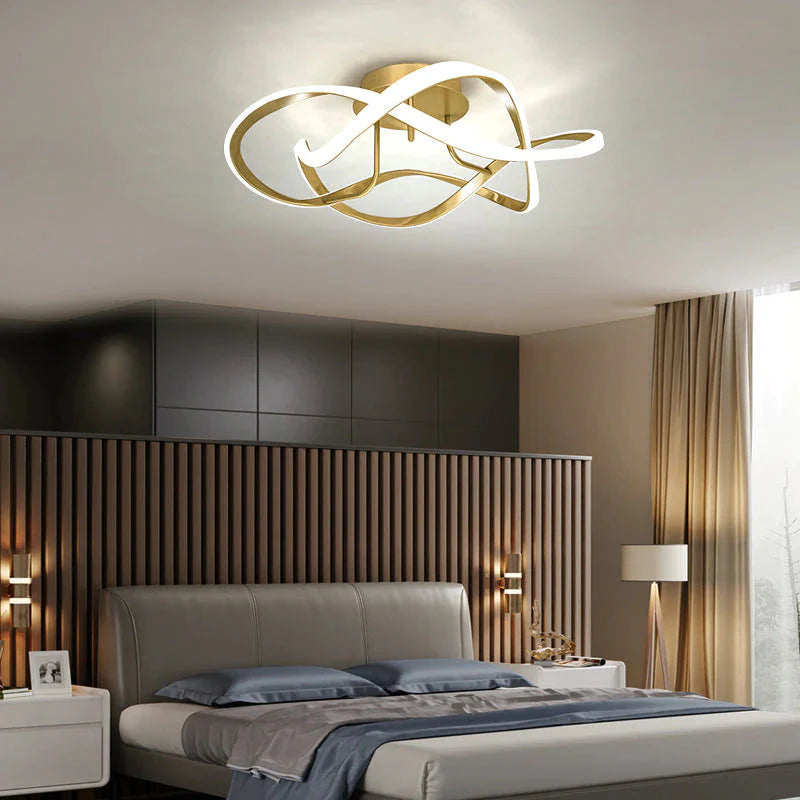 New Light Luxury Bedroom Lamp Room Ceiling Lamp