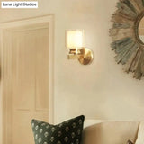 New Living Room Bedroom Mirror Front Wall Lamp Minimalist Copper Wall Lamps Copper Wall Lamps
