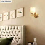 New Living Room Bedroom Mirror Front Wall Lamp Minimalist Copper Wall Lamps Copper Wall Lamps