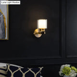 New Living Room Bedroom Mirror Front Wall Lamp Minimalist Copper Wall Lamps Copper Wall Lamps