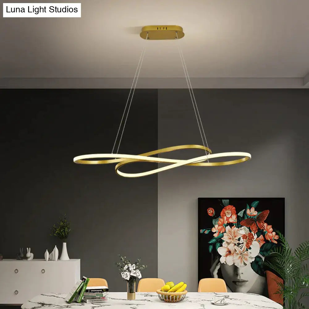 New Modern Led Pendant Lights For Dining Room Living Kitchen Hanging White Or Black Lamp Fixtures