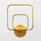 New Modern Simple Square Copper Wall Lamp Lamps