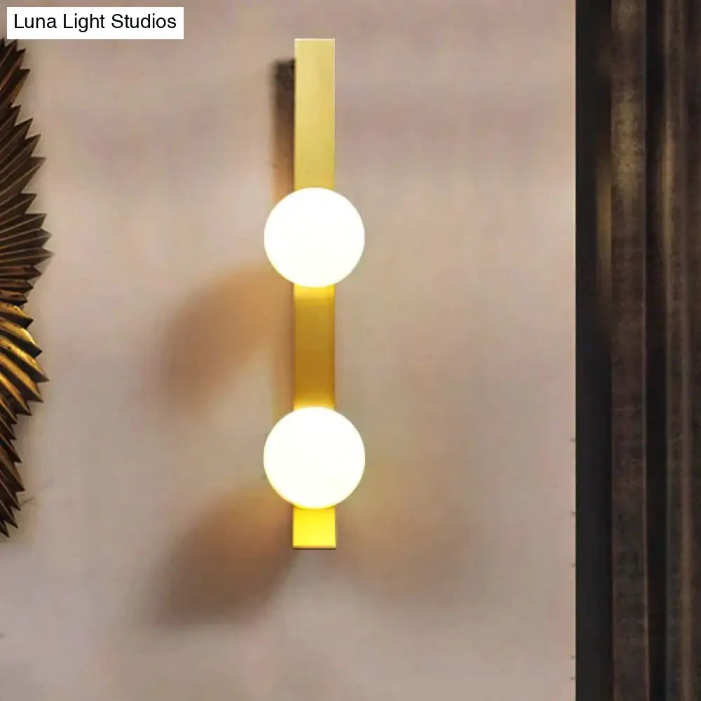 New Nordic Luxury Ball Copper Wall Lamp Copper Wall Lamps