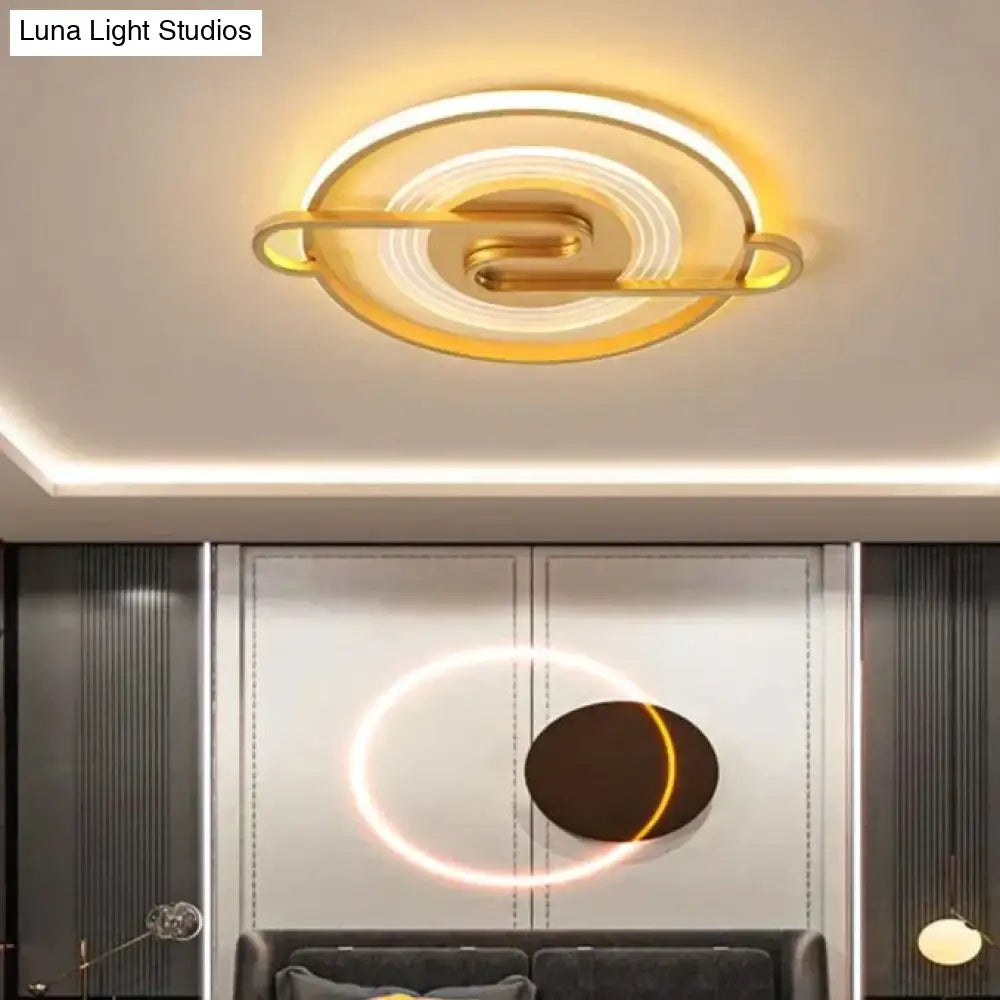New Simple Modern Led Ceiling Lamp For Bedroom