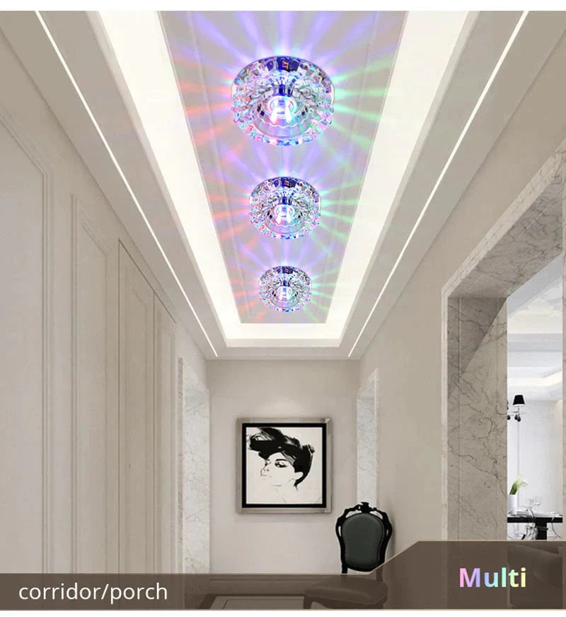 Nia - Flush Mount Small LED Ceiling Light for Art Gallery Decoration Front Balcony lamp Porch light corridors Light Fixture