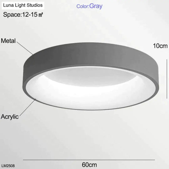 Nora - Led Ceiling Light Bedroom Modern Panel Lamp Lighting Fixture Living Room Kitchen Surface