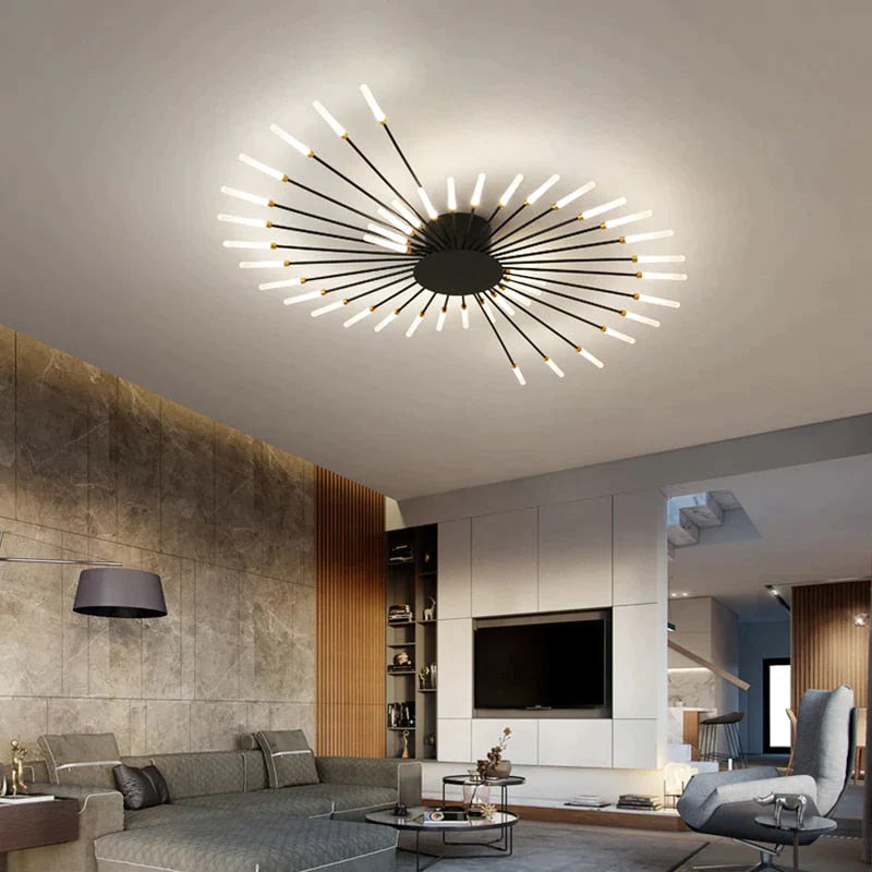 Nora - Linear Led Ceiling Chandelier