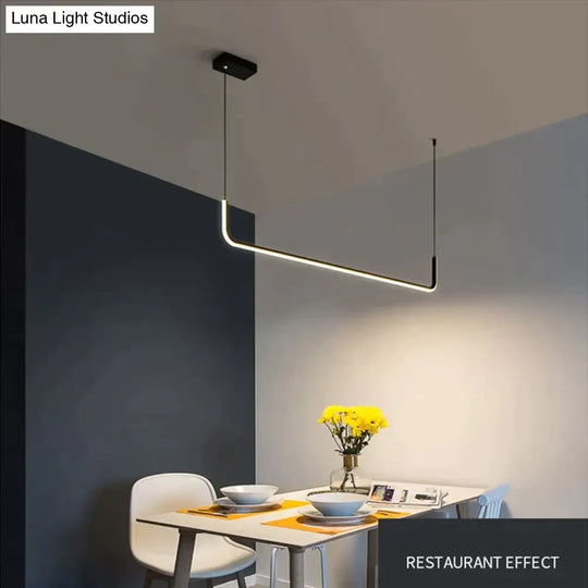 Nora - Linear Led Ceiling Chandelier