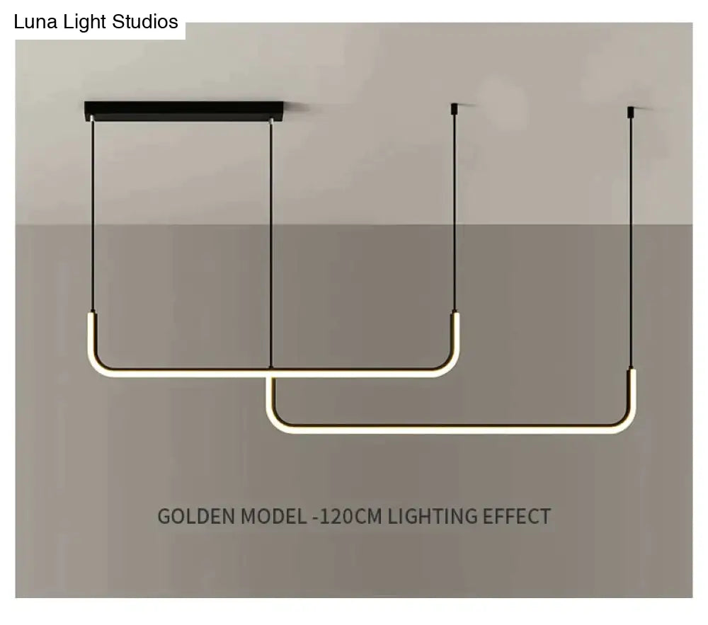 Nora - Linear Led Ceiling Chandelier