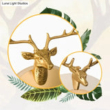 Nordic Antlers Bedroom Living Room Copper Wall Lamp Copper Wall Lamps