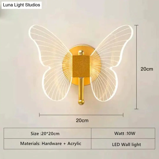 Nordic Art Deco Led Swan Wall Lamp For Bedroom Bedside Wall Living Room Hallway Indoor Lighting