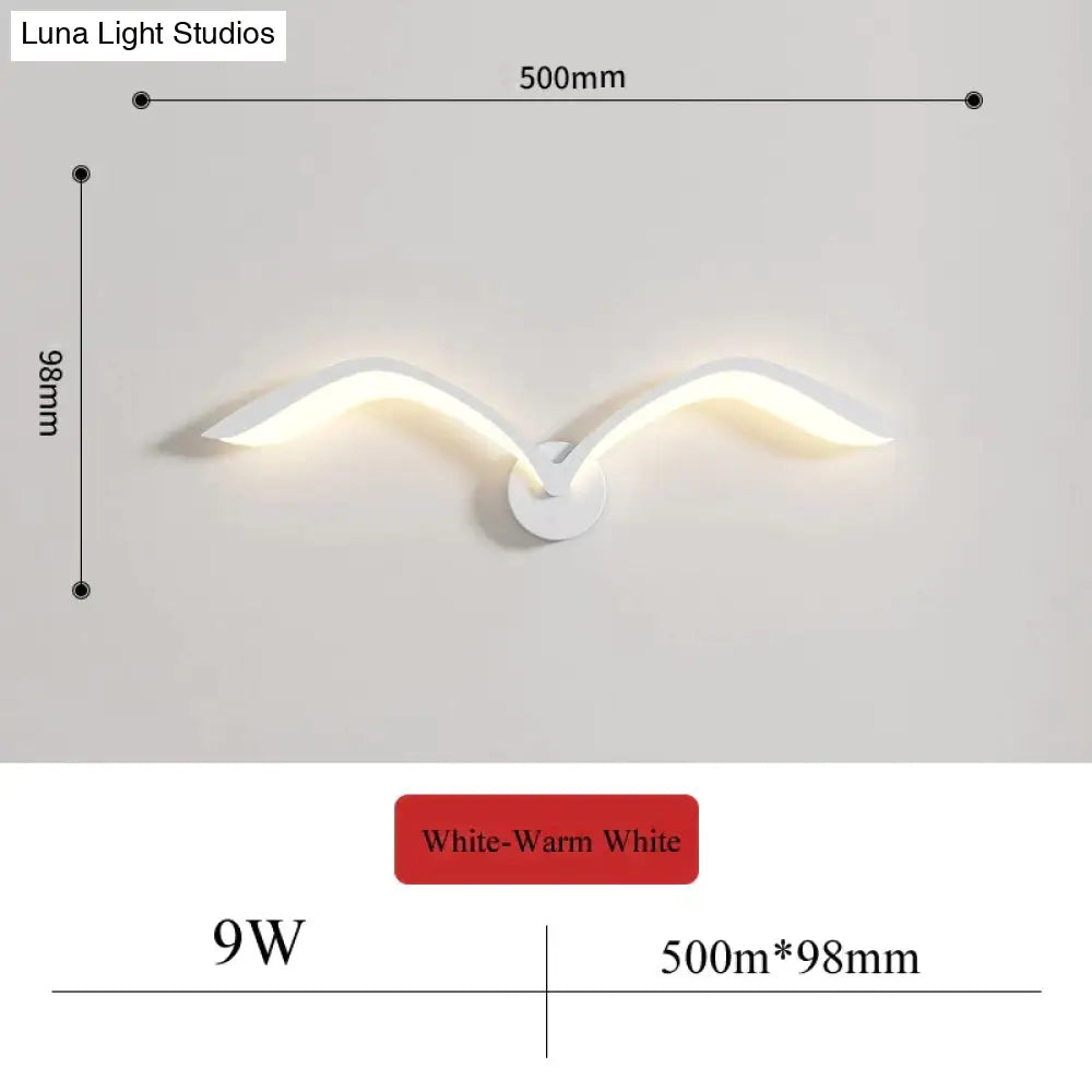 Nordic Avian Style Indoor Wall Lamp Light