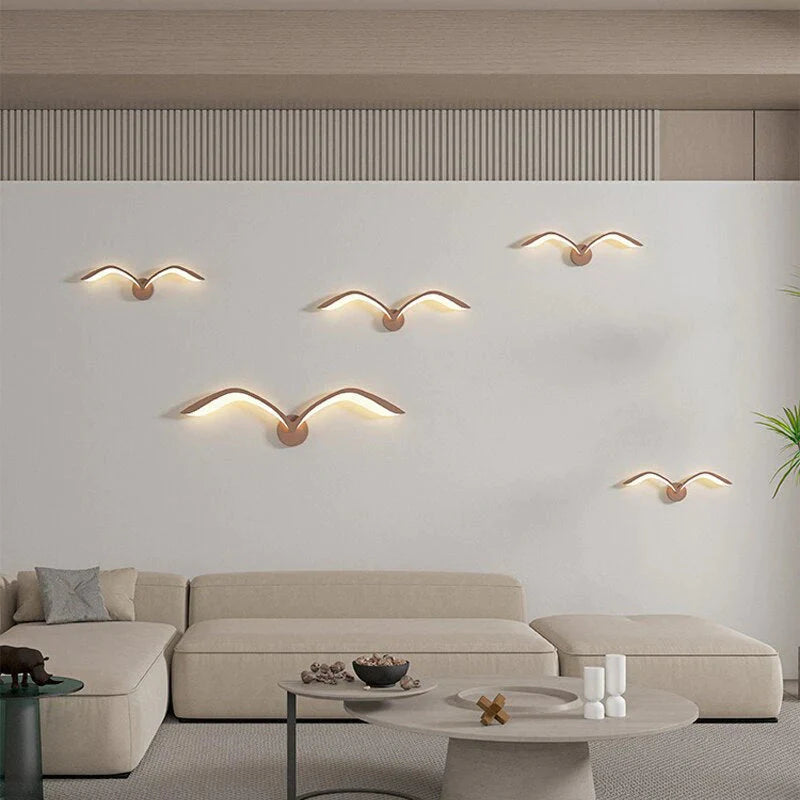 Nordic Avian Style Indoor Wall Lamp