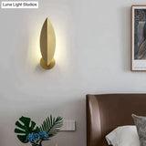 Nordic Bedroom Adjustable Copper Wall Lamp Lamps