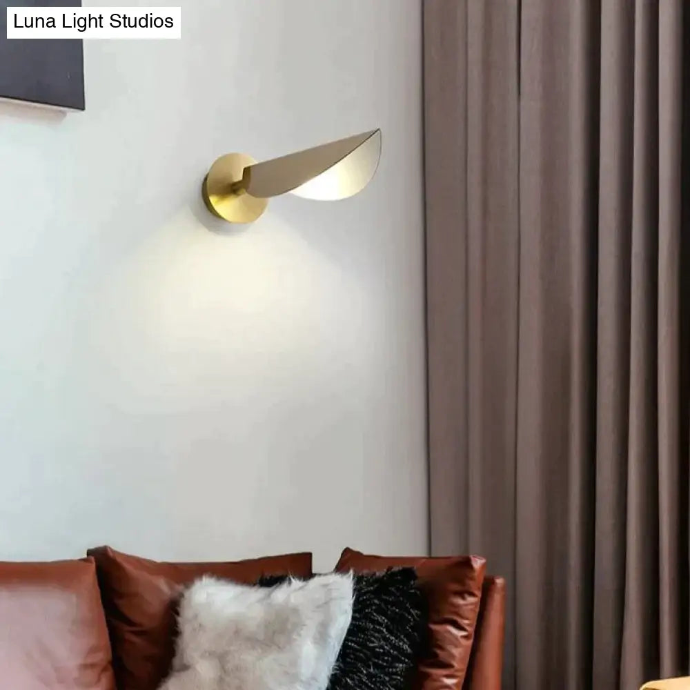 Nordic Bedroom Adjustable Copper Wall Lamp Lamps