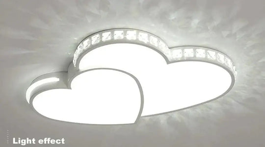 Nordic Bedroom Living Room Lamp Led Ceiling 52Cm*40Cm*6Cm / White Light