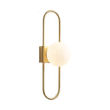 Nordic Bedside Lamp Wall Living Room Simple Modern Background Corridor Bedroom Copper Lamps