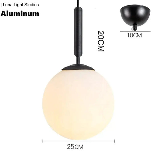 Nordic Brass Aluminum Modern Pendant Light Loft Hanging Lamps Bedside Lamp Kitchen Suspension