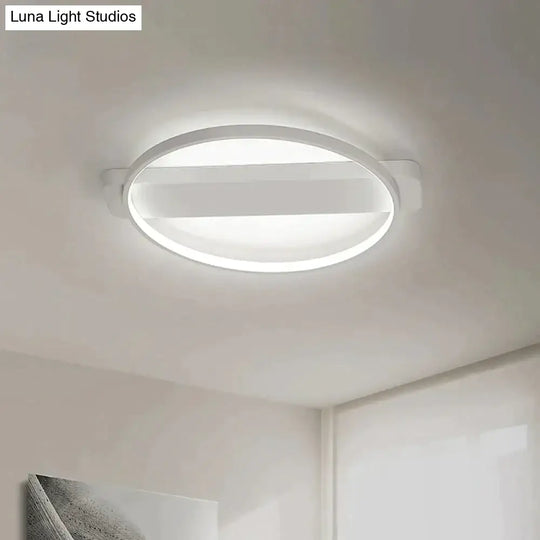 Nordic Circular Led Ceiling Light Living Room Lighting Fixture Bedroom Kitchen Surface Mount