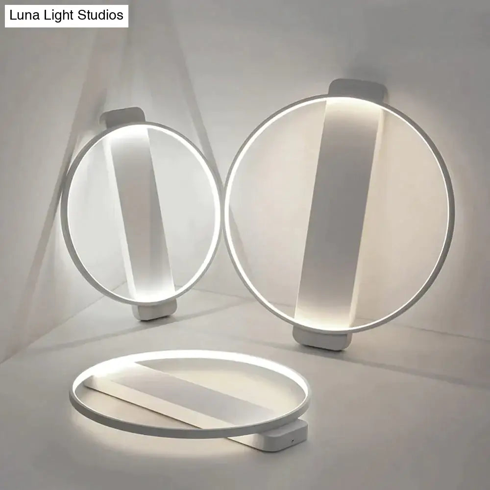 Nordic Circular Led Ceiling Light Living Room Lighting Fixture Bedroom Kitchen Surface Mount