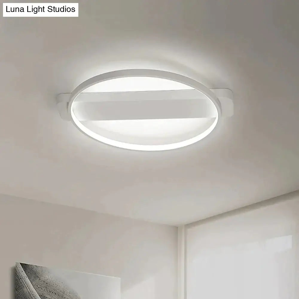 Nordic Circular Led Ceiling Light Living Room Lighting Fixture Bedroom Kitchen Surface Mount