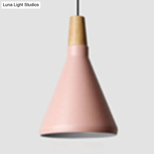 Nordic Aluminum Coolie Shade Suspension Pendant Light - 1 Head 7/10.5/15 Inch Wide Ideal For Office