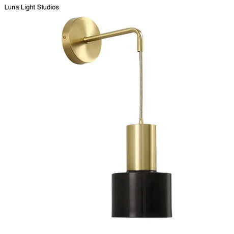 Nordic Copper Bedroom Wall Lamp Creative Modern Minimalist Stair Corridor Porch Living Room Dining