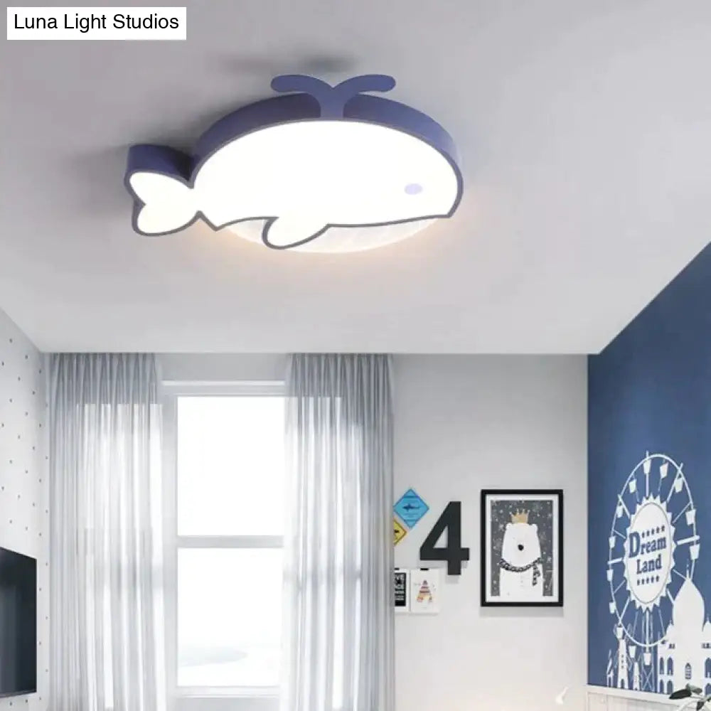 Nordic Creative Home Led Bedroom Cartoon Ceiling Lamp