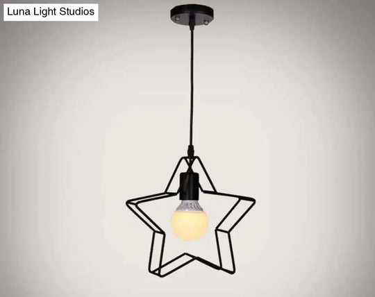 Nordic Creative Lovely Star Chandelier Ceiling