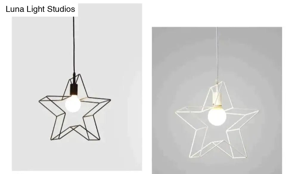 Nordic Creative Lovely Star Chandelier Ceiling