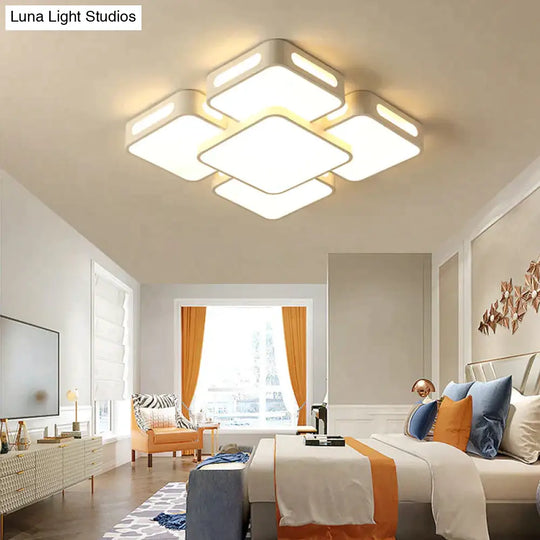 Nordic Fashion Simple Living Room Led Ceiling Lamp