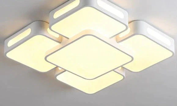 Nordic Fashion Simple  Living Room Led Ceiling Lamp