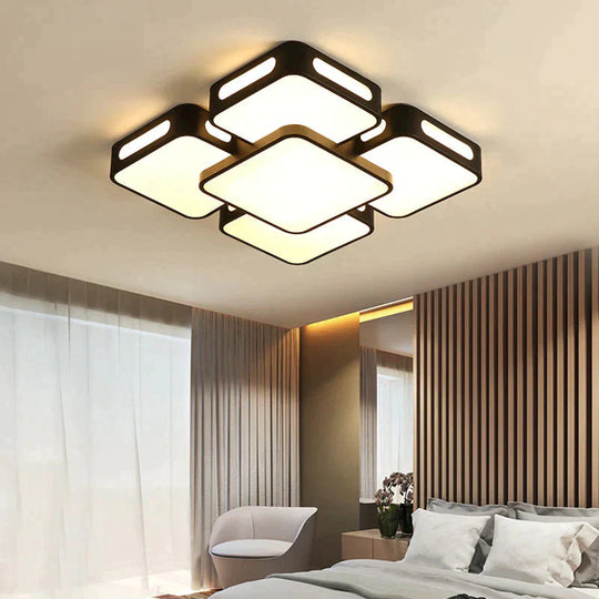 Nordic Fashion Simple Living Room Led Ceiling Lamp