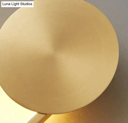 Nordic Gold Pure Copper Bedroom Wall Lamp Lamps