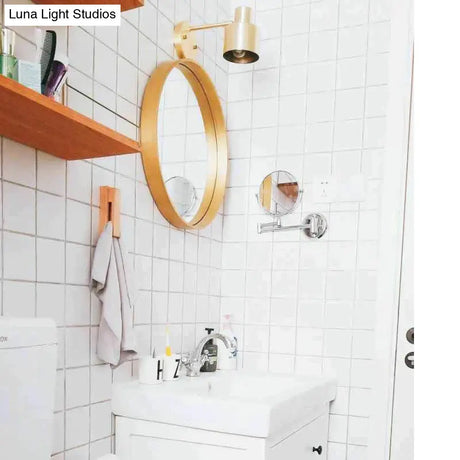 Nordic Golden Living Room Bedroom Bedside Bathroom Copper Wall Lamp Copper Wall Lamps